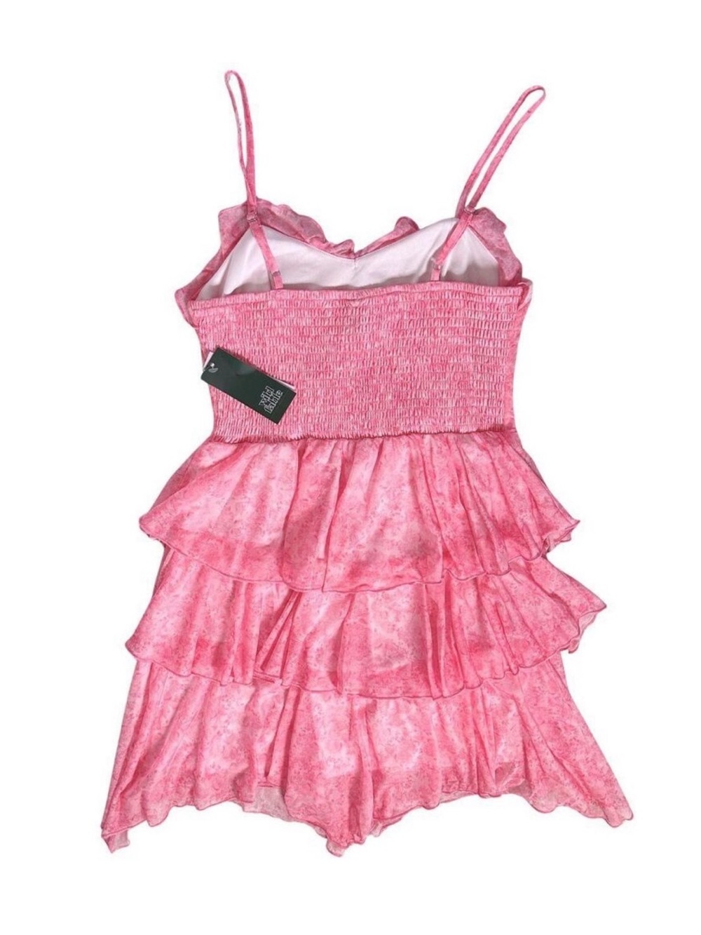 Wild Fable Tiered Ruffled Dress in bubblegum pink - Picture 3 of 7